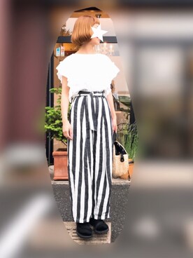n@omiさん（レディース・160cm）の夏コーディネート