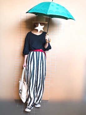 n@omiさん（レディース・160cm）の夏コーディネート