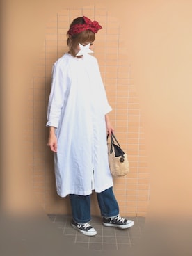 n@omiさん（レディース・160cm）の夏コーディネート