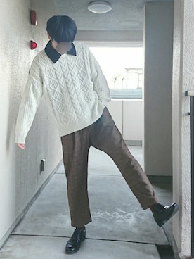 TOTOさん（メンズ・182cm）の春コーディネート