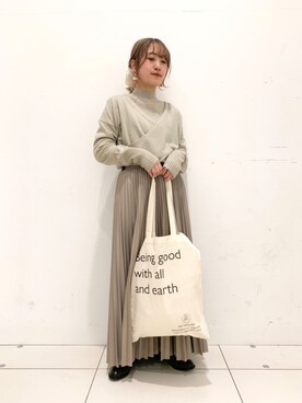 「綺麗めコーデ」｜「アイテム（その他シューズ）」を使った、mizurisaさん（レディース・153cm）の秋コーディネート