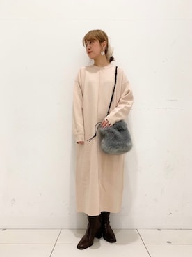 mizurisaさん（レディース・153cm）の冬コーディネート