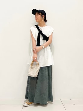 mizurisaさん（レディース・153cm）の夏コーディネート