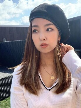 十四 鳩子さん(レディース・160cm)の秋コーディネート