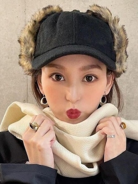 「14+（イチヨンプラス）のアイテム」を使った、十四 鳩子さん（レディース・160cm）の秋コーディネート