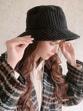 「トレンド」｜十四 鳩子さん（レディース・160cm）の冬コーディネート