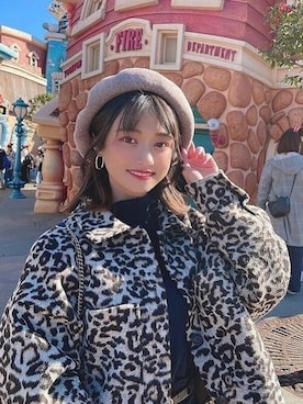 「トレンド」｜十四 鳩子さん（レディース・160cm）の冬コーディネート