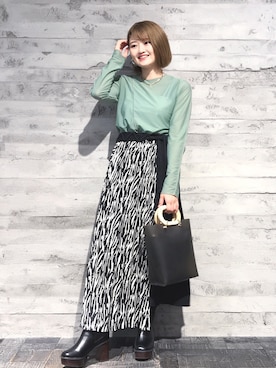 はるこ_HAREさん（レディース・152cm）の春コーディネート