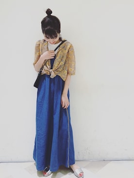 Mystic ミスティック の デニムキャミop ワンピース Wear