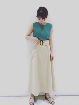 nakata さん（レディース・163cm）の夏コーディネート