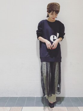 nakata さん（レディース・163cm）の秋コーディネート