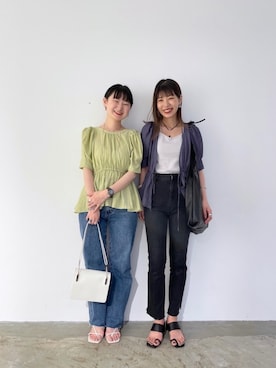 nakata さん（レディース・163cm）の夏コーディネート