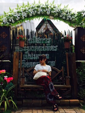 舘内美穂さんのコーディネート