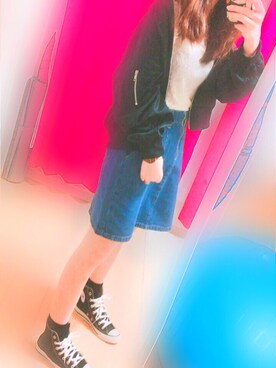rinさん（レディース・150cm）の春コーディネート