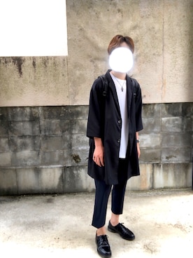 「夏秋ミックス」｜「アイテム（ジャケット/アウター）」を使った、Ken  さん（メンズ・178cm）の夏コーディネート