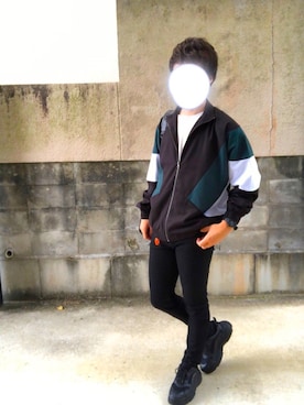 「ONE DAY KMC （ワンデイケーエムシー）のアイテム（シューズ）」を使った、Ken  さん（メンズ・178cm）の秋コーディネート