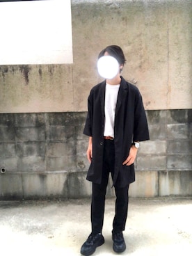 「ONE DAY KMC （ワンデイケーエムシー）のアイテム（シューズ）」を使った、Ken  さん（メンズ・178cm）の秋コーディネート
