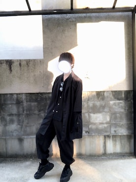 「ONE DAY KMC （ワンデイケーエムシー）のアイテム（シューズ）」を使った、Ken  さん（メンズ・178cm）の秋コーディネート