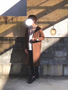「アイテム（イヤリング（片耳用））」を使った、Ken  さん（メンズ・178cm）の冬コーディネート