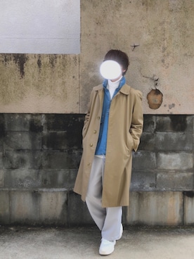 「ONE DAY KMC （ワンデイケーエムシー）のアイテム（シューズ）」を使った、Ken  さん（メンズ・179cm）の春コーディネート