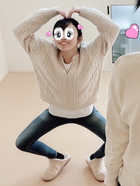 Sakuraさん（レディース・153cm）の冬コーディネート