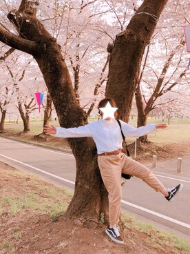 hugmayuさん（レディース・152cm）の春コーディネート