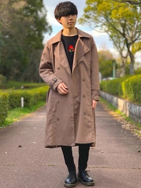 「COOOPER」｜れいたさん（メンズ・167cm）の春コーディネート