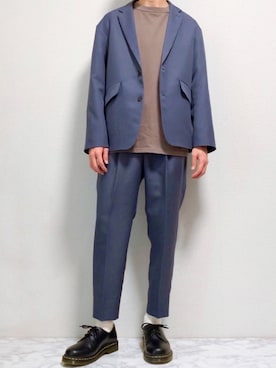 「着回しなら任せて」｜れいたさん（メンズ・167cm）の秋コーディネート
