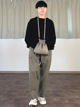 「着回しなら任せて」｜れいたさん（メンズ・167cm）の冬コーディネート