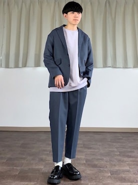 「ファッションYouTuber」｜れいたさん（メンズ・167cm）の春コーディネート