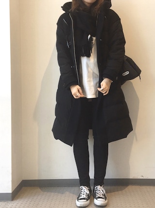 RIM.ARK（リムアーク）の「Wool docking down coat（ダウンジャケット