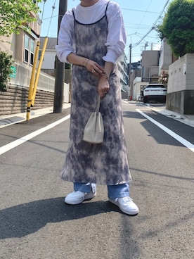 のむらはるかさん（レディース・164cm）の春コーディネート