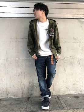 Syunさん（メンズ・165cm）の秋コーディネート