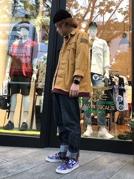 Syunさん（メンズ・165cm）の春コーディネート