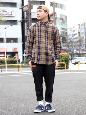 Syunさん（メンズ・165cm）の春コーディネート