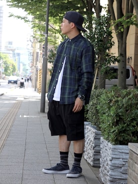 Syunさん（メンズ・165cm）の夏コーディネート