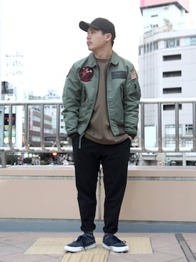 Syunさん（メンズ・165cm）の冬コーディネート