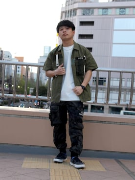 Syunさん（メンズ・165cm）の春コーディネート