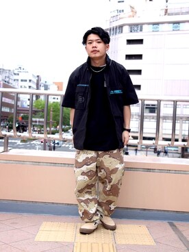 Syunさん（メンズ・165cm）の春コーディネート