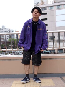 「スタッフセンバツ」｜Syunさん（メンズ・165cm）の夏コーディネート