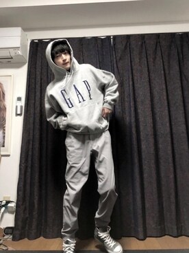 Gap ギャップ のパーカー その他 を使ったメンズ人気ファッションコーディネート Wear