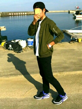 翔斗さん（メンズ・169cm）の冬コーディネート