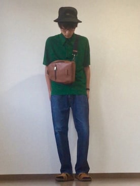 「chimala（チマラ）のアイテム」を使った、おせりさん（メンズ・173cm）の春コーディネート