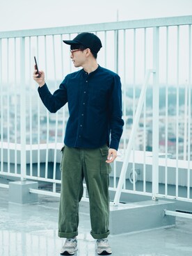 kurashinoiyashiさん（メンズ・160cm）の夏コーディネート