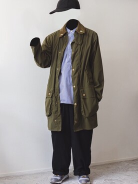 「Libra Cue（リブラ キュー）のアイテム」を使った、kurashinoiyashiさん（メンズ・160cm）の春コーディネート