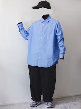 「Libra Cue（リブラ キュー）のアイテム」を使った、kurashinoiyashiさん（メンズ・160cm）の春コーディネート