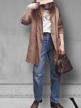 M★★★さん（レディース・156cm）の春コーディネート