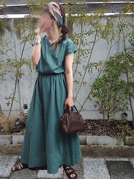 「antiqua（アンティカ）のアイテム（財布/小物）」を使った、M★★★さん（レディース・156cm）の春コーディネート