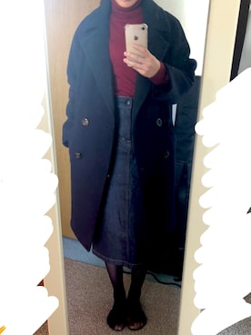 「CAST:（キャスト コロン）のアイテム（ジャケット/アウター）」を使った、雪見だいふくさん（レディース・152cm）の冬コーディネート