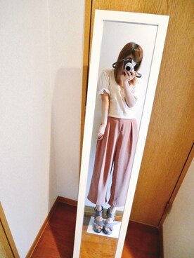 yu-yuさん（レディース・162cm）の夏コーディネート